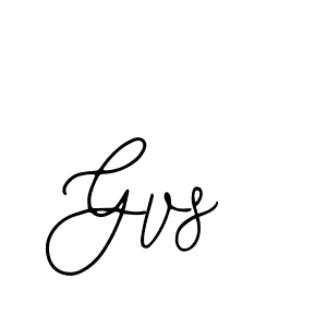 Make a beautiful signature design for name Gvs. Use this online signature maker to create a handwritten signature for free. Gvs signature style 12 images and pictures png