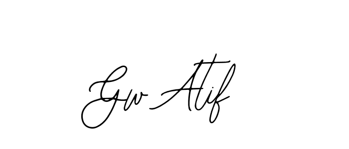 Create a beautiful signature design for name Gw Atif. With this signature (Bearetta-2O07w) fonts, you can make a handwritten signature for free. Gw Atif signature style 12 images and pictures png