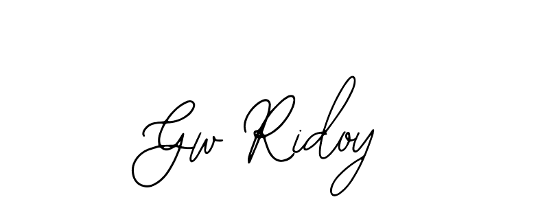 This is the best signature style for the Gw Ridoy name. Also you like these signature font (Bearetta-2O07w). Mix name signature. Gw Ridoy signature style 12 images and pictures png