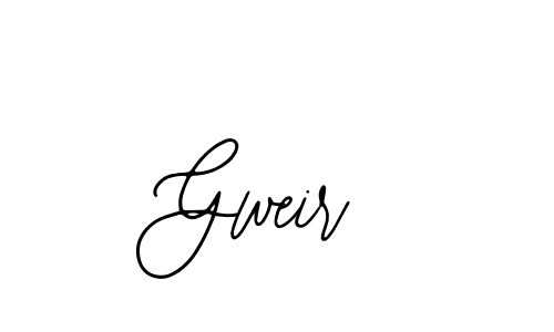 Gweir stylish signature style. Best Handwritten Sign (Bearetta-2O07w) for my name. Handwritten Signature Collection Ideas for my name Gweir. Gweir signature style 12 images and pictures png