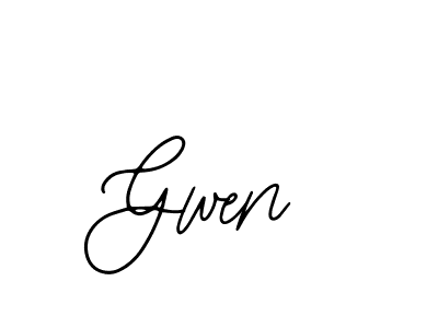Bearetta-2O07w is a professional signature style that is perfect for those who want to add a touch of class to their signature. It is also a great choice for those who want to make their signature more unique. Get Gwen name to fancy signature for free. Gwen signature style 12 images and pictures png