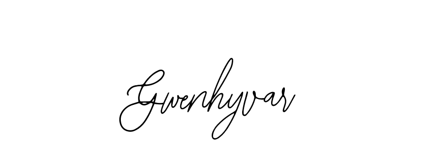 How to make Gwenhyvar signature? Bearetta-2O07w is a professional autograph style. Create handwritten signature for Gwenhyvar name. Gwenhyvar signature style 12 images and pictures png