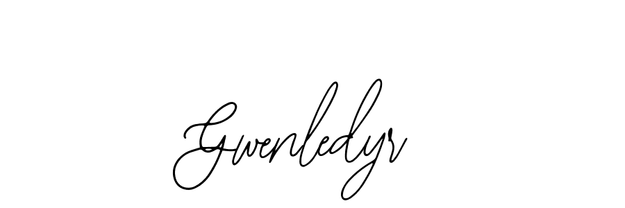 Gwenledyr stylish signature style. Best Handwritten Sign (Bearetta-2O07w) for my name. Handwritten Signature Collection Ideas for my name Gwenledyr. Gwenledyr signature style 12 images and pictures png