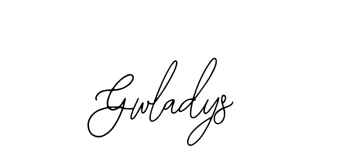 Design your own signature with our free online signature maker. With this signature software, you can create a handwritten (Bearetta-2O07w) signature for name Gwladys. Gwladys signature style 12 images and pictures png