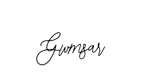 The best way (Bearetta-2O07w) to make a short signature is to pick only two or three words in your name. The name Gwmsar include a total of six letters. For converting this name. Gwmsar signature style 12 images and pictures png