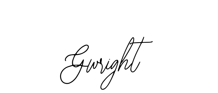 Gwright stylish signature style. Best Handwritten Sign (Bearetta-2O07w) for my name. Handwritten Signature Collection Ideas for my name Gwright. Gwright signature style 12 images and pictures png