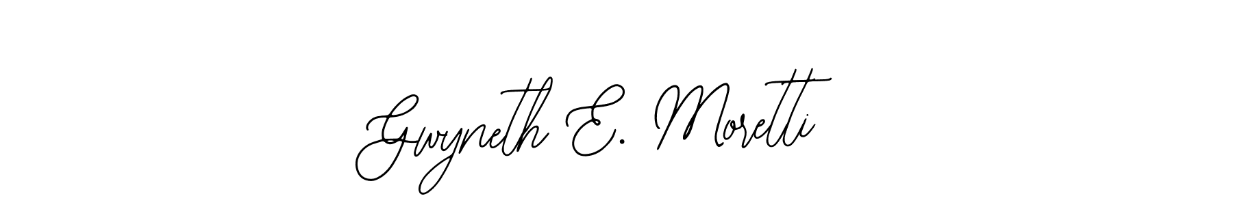 Create a beautiful signature design for name Gwyneth E. Moretti. With this signature (Bearetta-2O07w) fonts, you can make a handwritten signature for free. Gwyneth E. Moretti signature style 12 images and pictures png