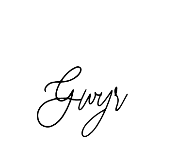 Gwyr stylish signature style. Best Handwritten Sign (Bearetta-2O07w) for my name. Handwritten Signature Collection Ideas for my name Gwyr. Gwyr signature style 12 images and pictures png