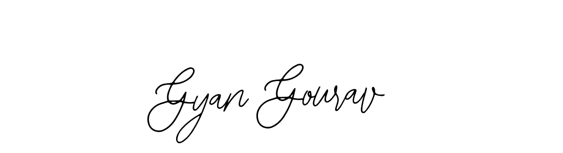 Use a signature maker to create a handwritten signature online. With this signature software, you can design (Bearetta-2O07w) your own signature for name Gyan Gourav. Gyan Gourav signature style 12 images and pictures png