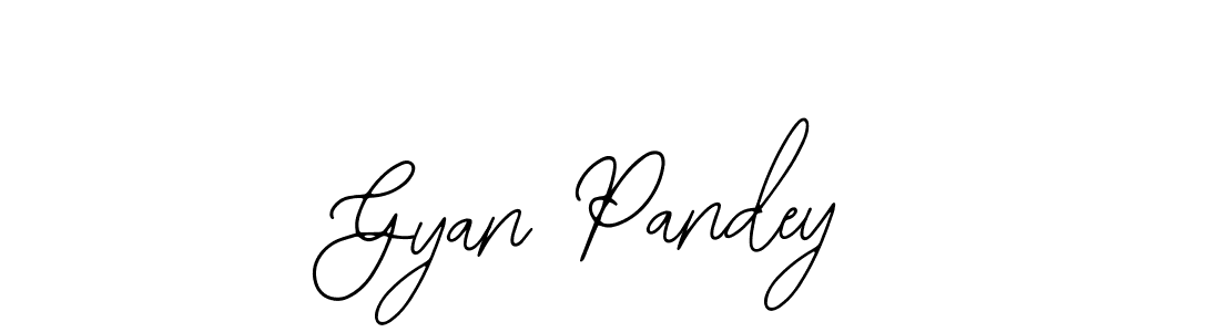 The best way (Bearetta-2O07w) to make a short signature is to pick only two or three words in your name. The name Gyan Pandey include a total of six letters. For converting this name. Gyan Pandey signature style 12 images and pictures png