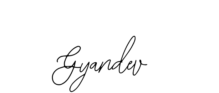 Also we have Gyandev name is the best signature style. Create professional handwritten signature collection using Bearetta-2O07w autograph style. Gyandev signature style 12 images and pictures png