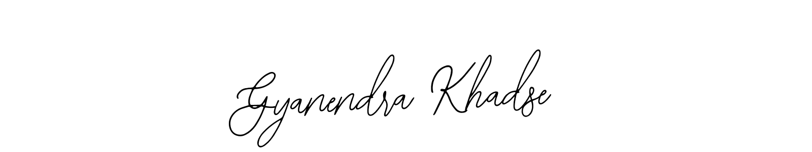 Create a beautiful signature design for name Gyanendra Khadse. With this signature (Bearetta-2O07w) fonts, you can make a handwritten signature for free. Gyanendra Khadse signature style 12 images and pictures png