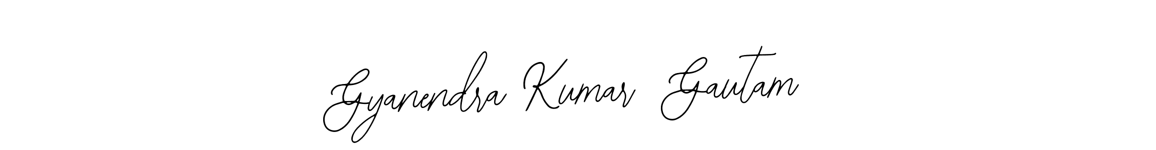 Make a beautiful signature design for name Gyanendra Kumar  Gautam. With this signature (Bearetta-2O07w) style, you can create a handwritten signature for free. Gyanendra Kumar  Gautam signature style 12 images and pictures png