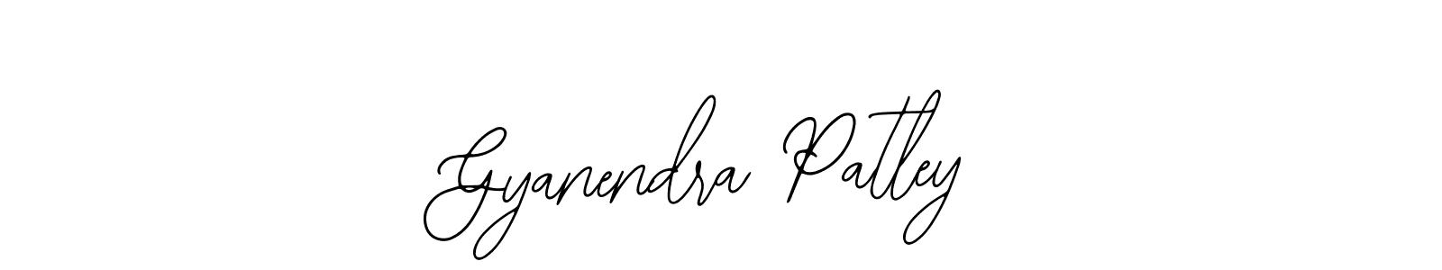 Make a short Gyanendra Patley signature style. Manage your documents anywhere anytime using Bearetta-2O07w. Create and add eSignatures, submit forms, share and send files easily. Gyanendra Patley signature style 12 images and pictures png