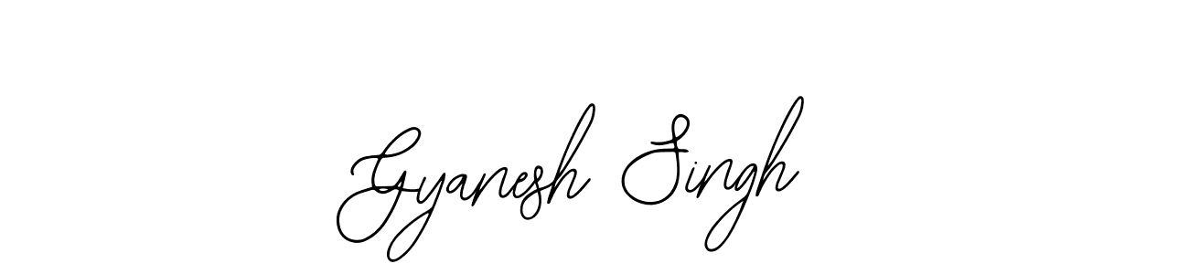Gyanesh Singh stylish signature style. Best Handwritten Sign (Bearetta-2O07w) for my name. Handwritten Signature Collection Ideas for my name Gyanesh Singh. Gyanesh Singh signature style 12 images and pictures png