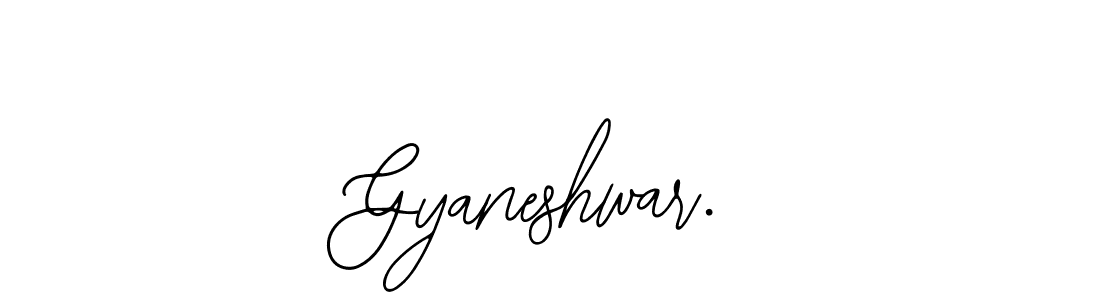 Make a beautiful signature design for name Gyaneshwar.. With this signature (Bearetta-2O07w) style, you can create a handwritten signature for free. Gyaneshwar. signature style 12 images and pictures png