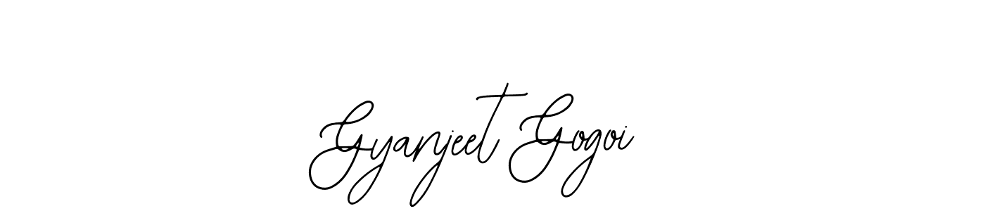 Gyanjeet Gogoi stylish signature style. Best Handwritten Sign (Bearetta-2O07w) for my name. Handwritten Signature Collection Ideas for my name Gyanjeet Gogoi. Gyanjeet Gogoi signature style 12 images and pictures png