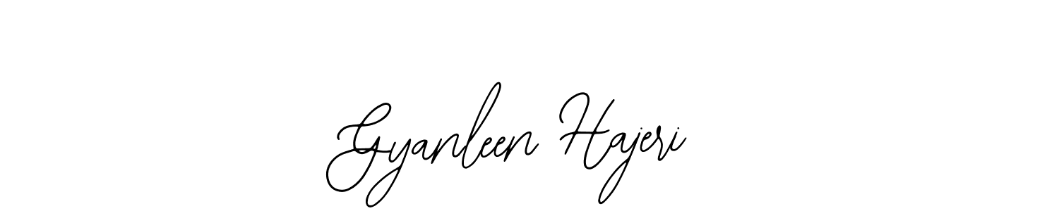 Also You can easily find your signature by using the search form. We will create Gyanleen Hajeri name handwritten signature images for you free of cost using Bearetta-2O07w sign style. Gyanleen Hajeri signature style 12 images and pictures png