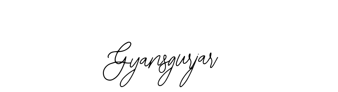 Use a signature maker to create a handwritten signature online. With this signature software, you can design (Bearetta-2O07w) your own signature for name Gyansgurjar. Gyansgurjar signature style 12 images and pictures png