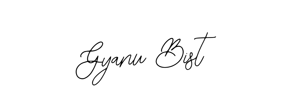 Also You can easily find your signature by using the search form. We will create Gyanu Bist name handwritten signature images for you free of cost using Bearetta-2O07w sign style. Gyanu Bist signature style 12 images and pictures png