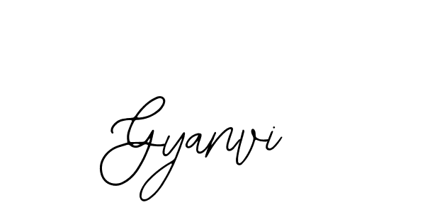 Design your own signature with our free online signature maker. With this signature software, you can create a handwritten (Bearetta-2O07w) signature for name Gyanvi. Gyanvi signature style 12 images and pictures png