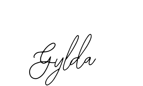 Also You can easily find your signature by using the search form. We will create Gylda name handwritten signature images for you free of cost using Bearetta-2O07w sign style. Gylda signature style 12 images and pictures png