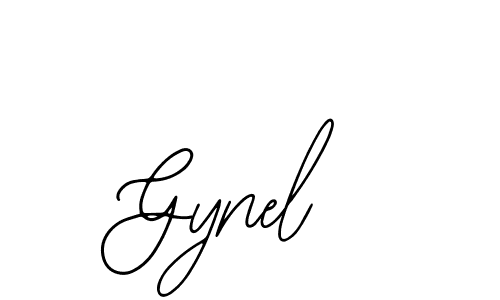 if you are searching for the best signature style for your name Gynel. so please give up your signature search. here we have designed multiple signature styles  using Bearetta-2O07w. Gynel signature style 12 images and pictures png