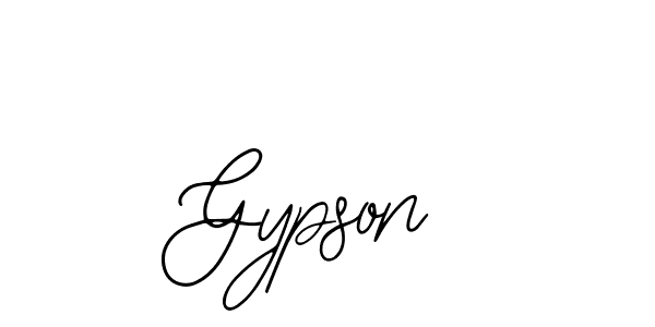 You should practise on your own different ways (Bearetta-2O07w) to write your name (Gypson) in signature. don't let someone else do it for you. Gypson signature style 12 images and pictures png