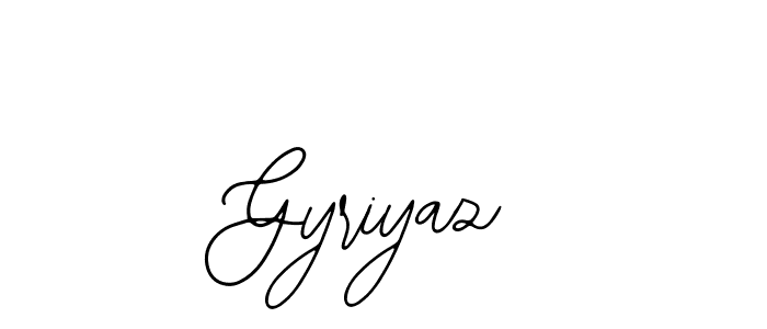 How to make Gyriyaz signature? Bearetta-2O07w is a professional autograph style. Create handwritten signature for Gyriyaz name. Gyriyaz signature style 12 images and pictures png