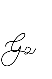 How to make Gz name signature. Use Bearetta-2O07w style for creating short signs online. This is the latest handwritten sign. Gz signature style 12 images and pictures png