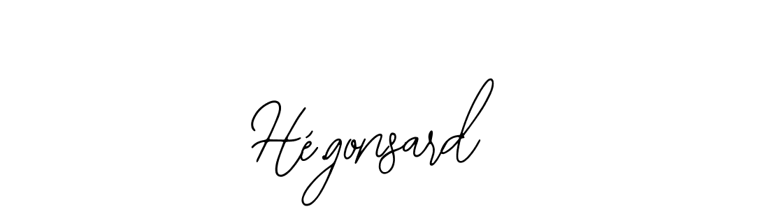 Hé.gonsard stylish signature style. Best Handwritten Sign (Bearetta-2O07w) for my name. Handwritten Signature Collection Ideas for my name Hé.gonsard. Hé.gonsard signature style 12 images and pictures png