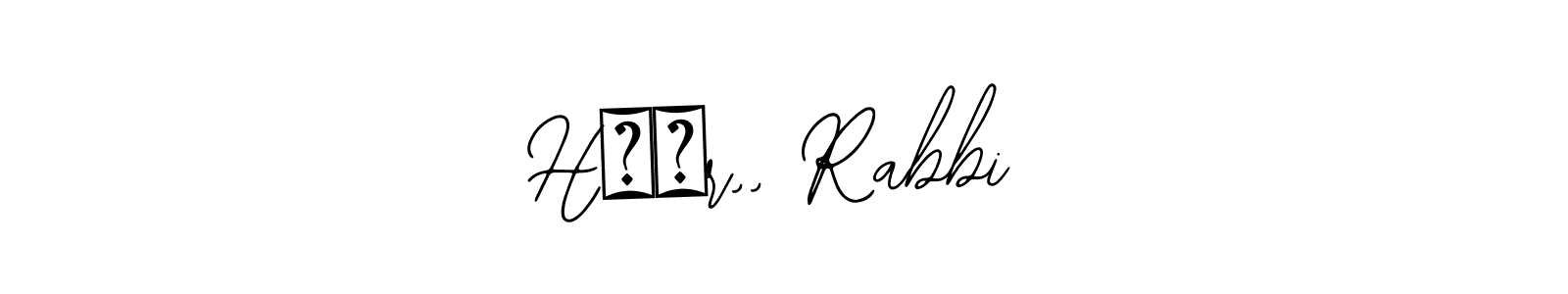 Use a signature maker to create a handwritten signature online. With this signature software, you can design (Bearetta-2O07w) your own signature for name H❤️r,, Rabbi. H❤️r,, Rabbi signature style 12 images and pictures png