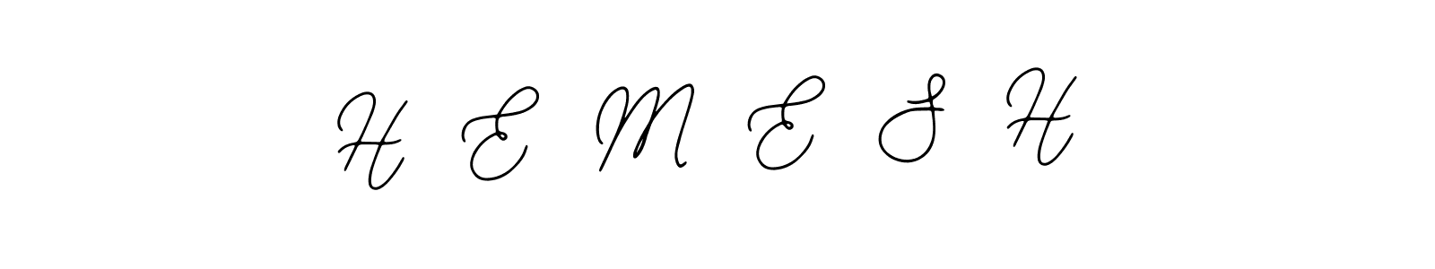 It looks lik you need a new signature style for name H  E  M  E  S  H. Design unique handwritten (Bearetta-2O07w) signature with our free signature maker in just a few clicks. H  E  M  E  S  H signature style 12 images and pictures png