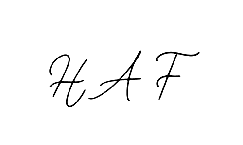 Also You can easily find your signature by using the search form. We will create H A F name handwritten signature images for you free of cost using Bearetta-2O07w sign style. H A F signature style 12 images and pictures png