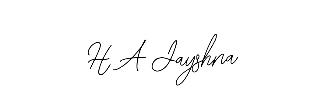 Similarly Bearetta-2O07w is the best handwritten signature design. Signature creator online .You can use it as an online autograph creator for name H A Jayshna. H A Jayshna signature style 12 images and pictures png