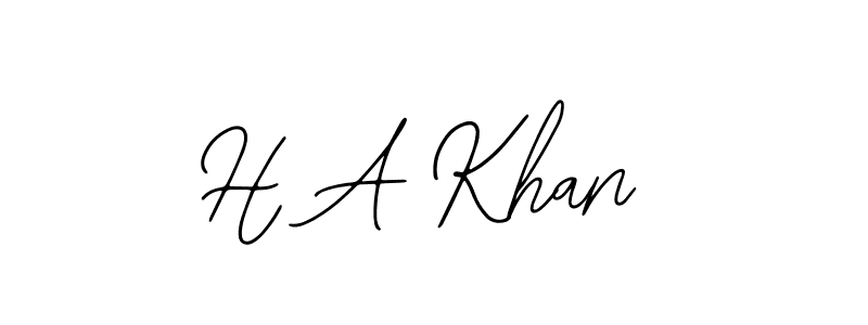 Here are the top 10 professional signature styles for the name H A Khan. These are the best autograph styles you can use for your name. H A Khan signature style 12 images and pictures png