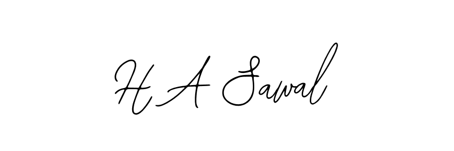 Similarly Bearetta-2O07w is the best handwritten signature design. Signature creator online .You can use it as an online autograph creator for name H A Sawal. H A Sawal signature style 12 images and pictures png