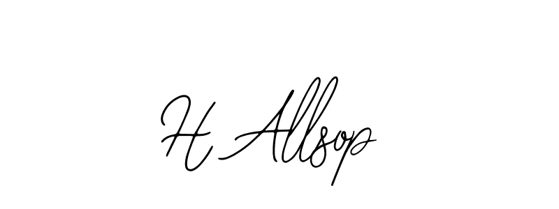 Also we have H Allsop name is the best signature style. Create professional handwritten signature collection using Bearetta-2O07w autograph style. H Allsop signature style 12 images and pictures png