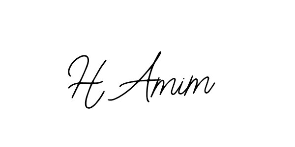 Also You can easily find your signature by using the search form. We will create H Amim name handwritten signature images for you free of cost using Bearetta-2O07w sign style. H Amim signature style 12 images and pictures png