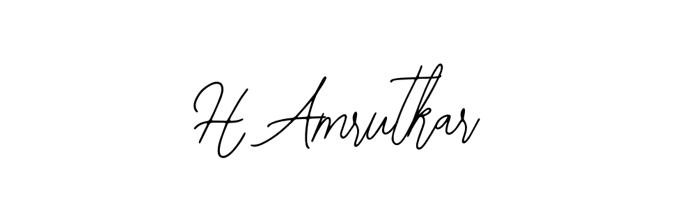 Make a short H Amrutkar signature style. Manage your documents anywhere anytime using Bearetta-2O07w. Create and add eSignatures, submit forms, share and send files easily. H Amrutkar signature style 12 images and pictures png