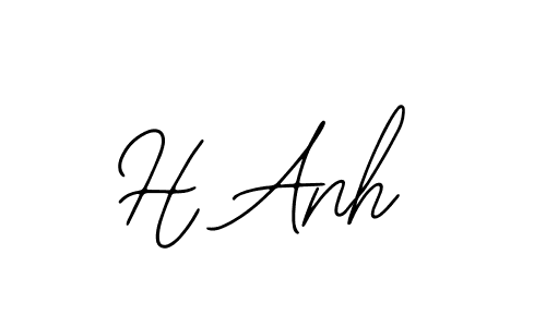 Best and Professional Signature Style for H Anh. Bearetta-2O07w Best Signature Style Collection. H Anh signature style 12 images and pictures png
