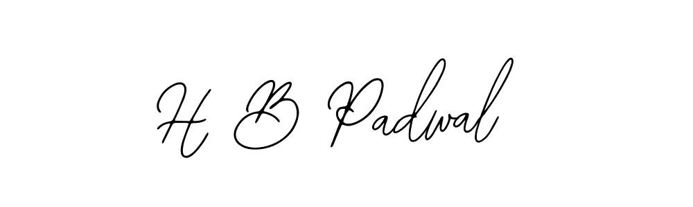 Similarly Bearetta-2O07w is the best handwritten signature design. Signature creator online .You can use it as an online autograph creator for name H B Padwal. H B Padwal signature style 12 images and pictures png