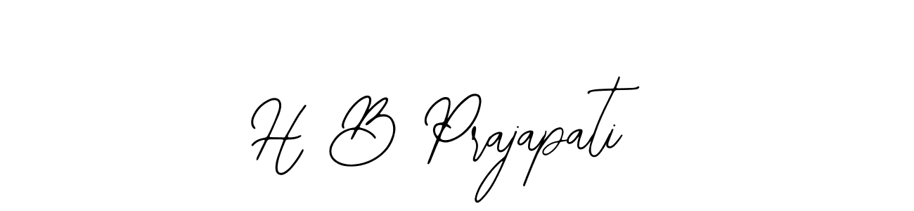 Make a short H B Prajapati signature style. Manage your documents anywhere anytime using Bearetta-2O07w. Create and add eSignatures, submit forms, share and send files easily. H B Prajapati signature style 12 images and pictures png