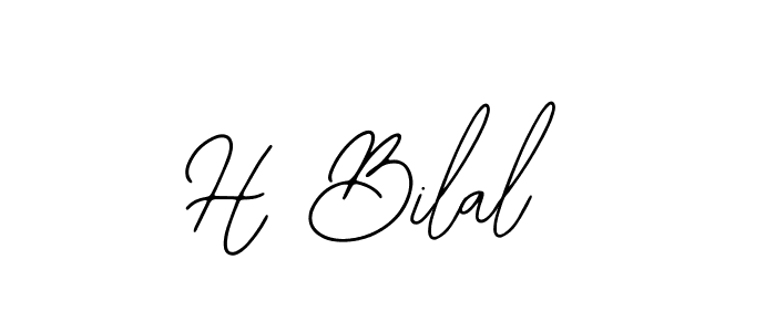 Similarly Bearetta-2O07w is the best handwritten signature design. Signature creator online .You can use it as an online autograph creator for name H Bilal. H Bilal signature style 12 images and pictures png