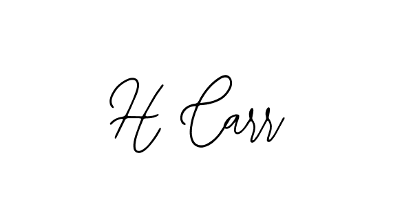 Use a signature maker to create a handwritten signature online. With this signature software, you can design (Bearetta-2O07w) your own signature for name H Carr. H Carr signature style 12 images and pictures png