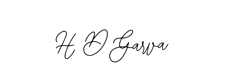 H D Garva stylish signature style. Best Handwritten Sign (Bearetta-2O07w) for my name. Handwritten Signature Collection Ideas for my name H D Garva. H D Garva signature style 12 images and pictures png