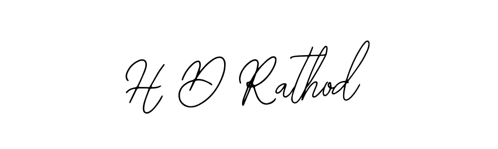 It looks lik you need a new signature style for name H D Rathod. Design unique handwritten (Bearetta-2O07w) signature with our free signature maker in just a few clicks. H D Rathod signature style 12 images and pictures png