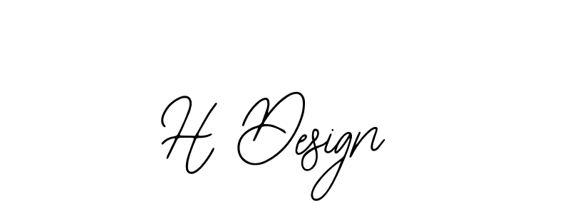 How to make H Design signature? Bearetta-2O07w is a professional autograph style. Create handwritten signature for H Design name. H Design signature style 12 images and pictures png