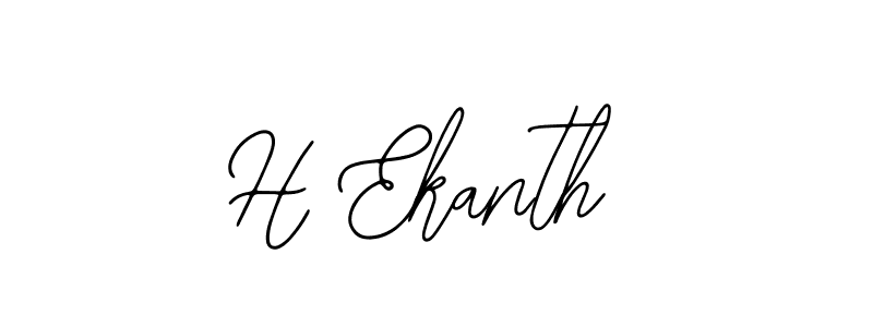 H Ekanth stylish signature style. Best Handwritten Sign (Bearetta-2O07w) for my name. Handwritten Signature Collection Ideas for my name H Ekanth. H Ekanth signature style 12 images and pictures png