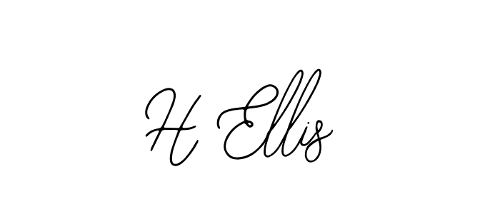 H Ellis stylish signature style. Best Handwritten Sign (Bearetta-2O07w) for my name. Handwritten Signature Collection Ideas for my name H Ellis. H Ellis signature style 12 images and pictures png
